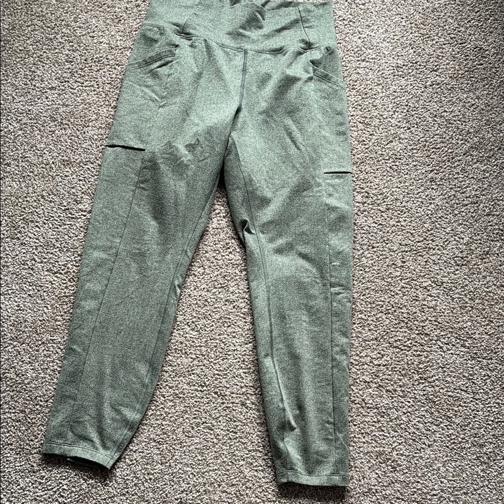 Green REI leggings Size Large